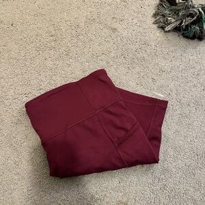 GAP Maroon Red Biker Shorts
